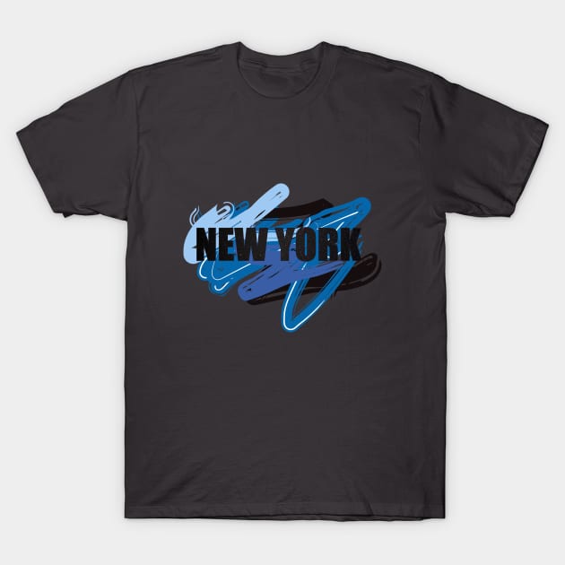 New York T-Shirt by Sinmara